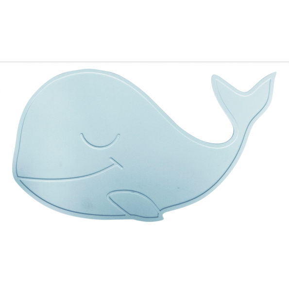 Placemat, walvis - blauw