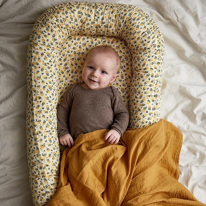 Babynest, wilde bloem (geel)