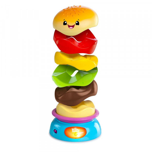 Stack 'n spin burger