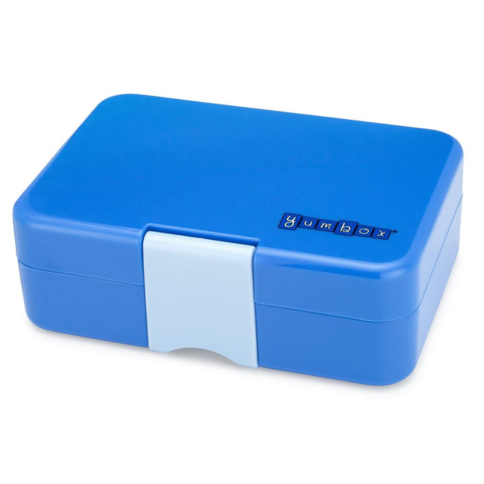 Yumbox minisnack lunchbox, 3 compartimenten - Jodphur Blue (levering: week 6)