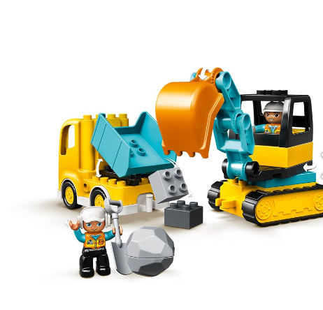 LEGO DUPLO 10931 Tracked Truck and Excavator