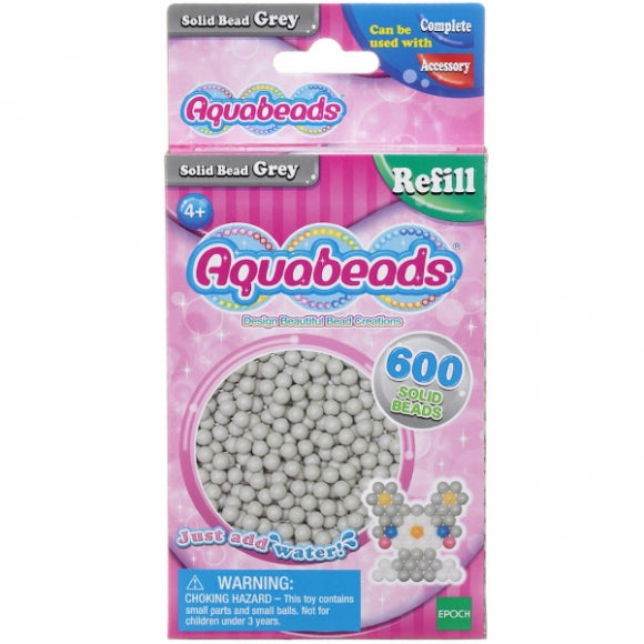 Aquabeads -pakket met parels - grijs