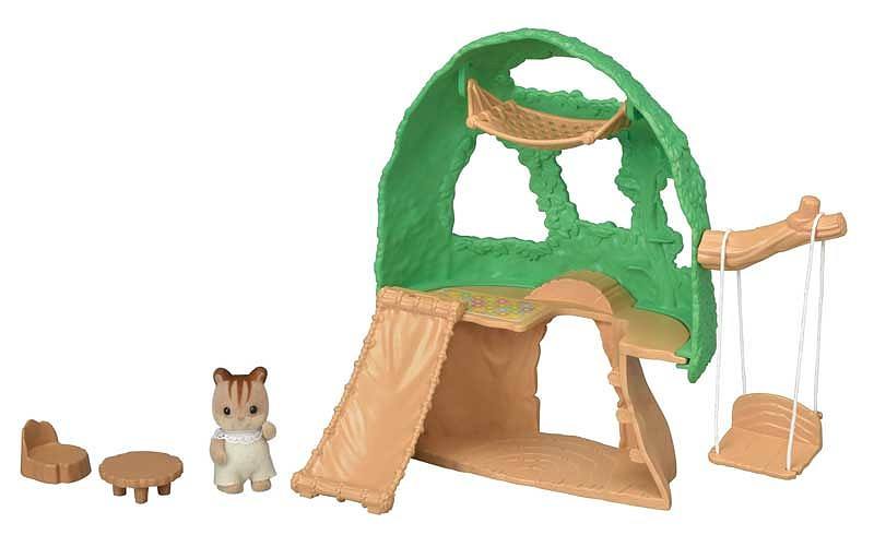 Baby - Fairytale houten huis met figuur