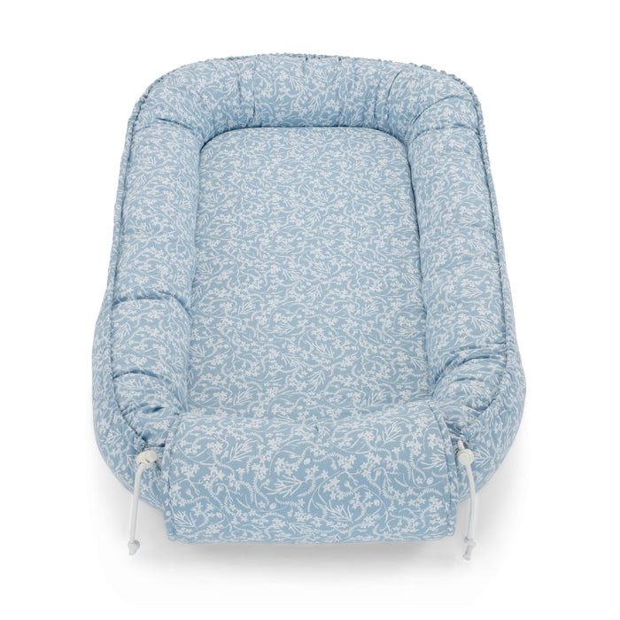 Babynest - Blauw strandafdruk