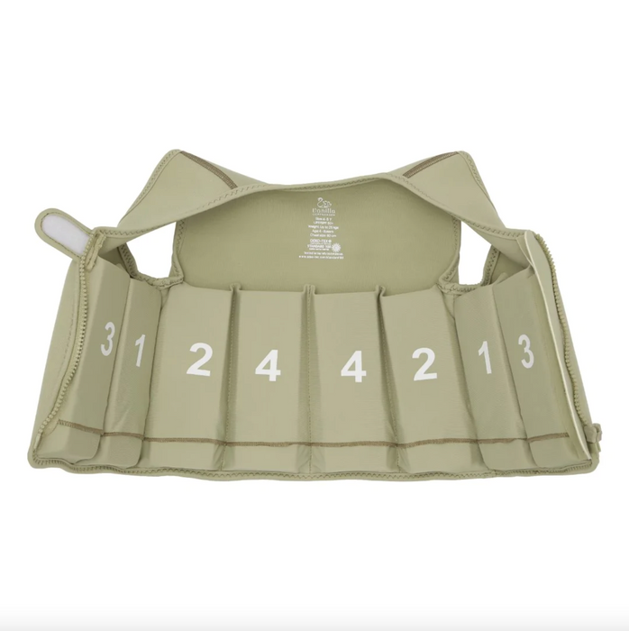 Neo Bathing Vest - Olive Mist (4-6 jaar)