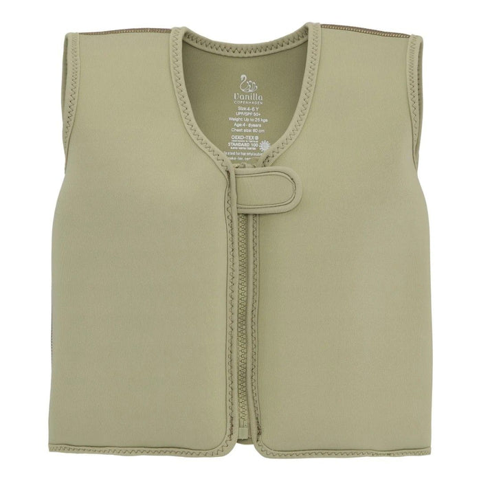 Neo Bathing Vest - Olive Mist (4-6 jaar)