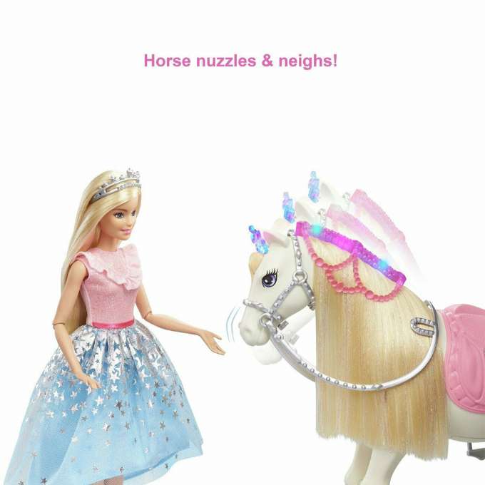 Barbie Princess Adventure Doll en Prance en Shimmer Horse