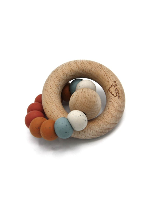 TEETLY MET HOUT RING, RETRO