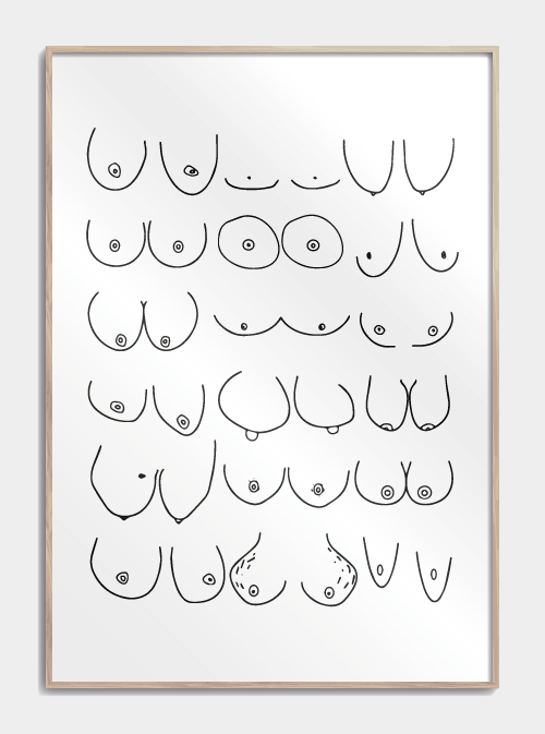 BOOBIES POSTER NR. 1, S (29,7x42, A3)