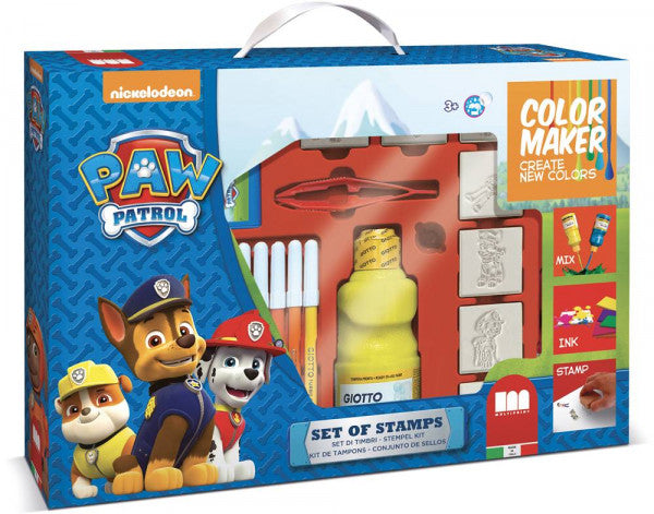 Paw Patrol, Color and Paint Set (Boy)