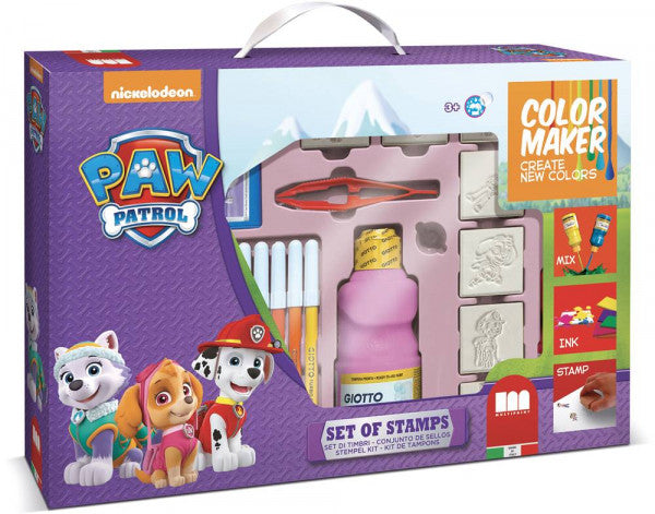 Paw Patrol, Color and Paint Set (Girl)