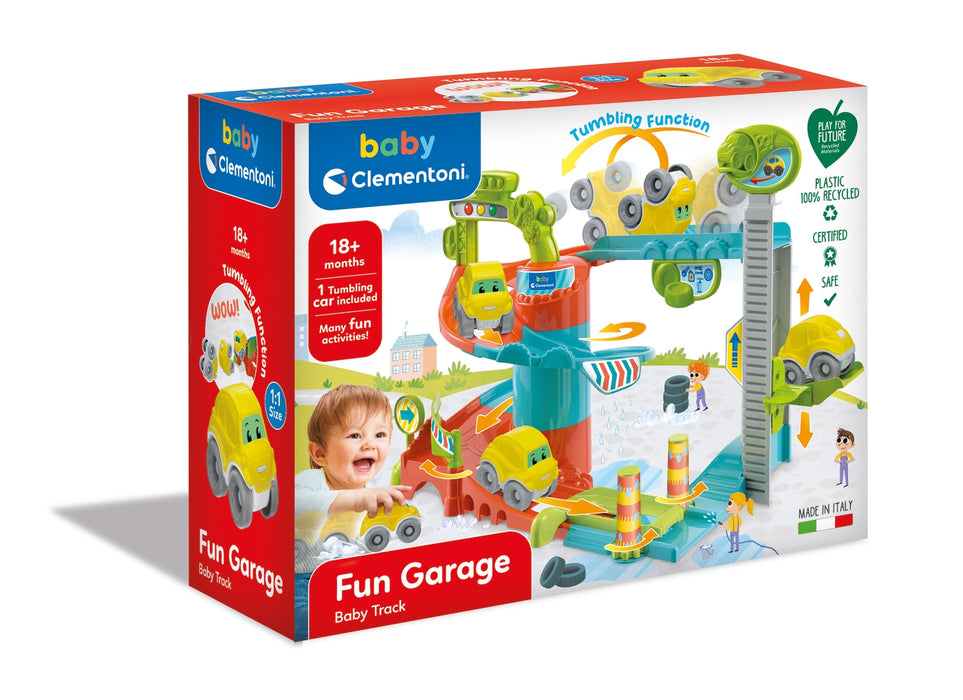 Leuke garage baby track