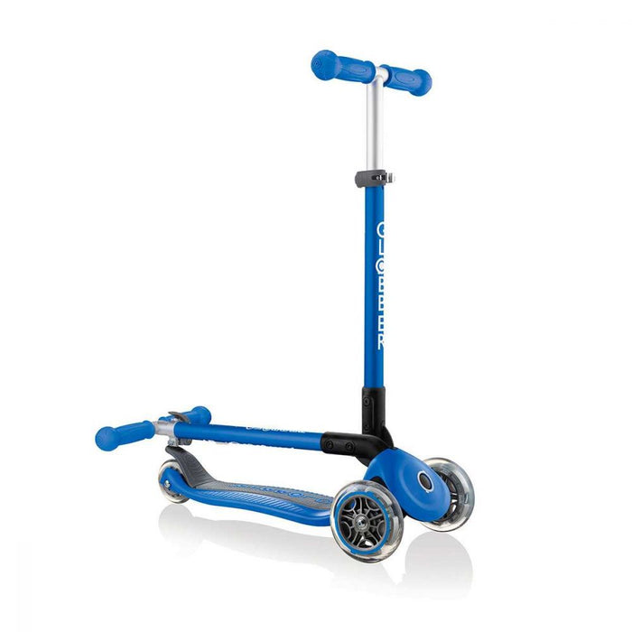 Opvouwbare scooter voor kinderen, primo - marineblauw
