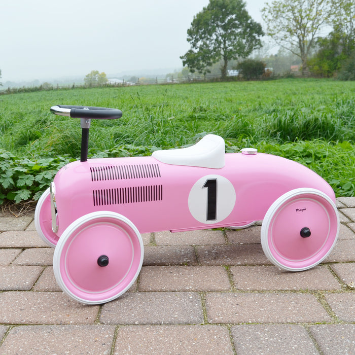 Wandelwagen, klassieke racer - roze