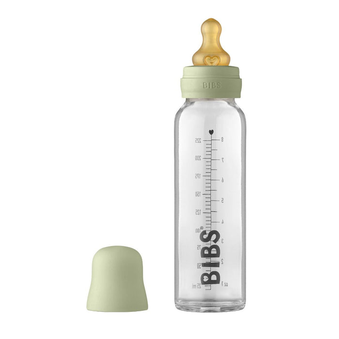 Babyfles, complete set - salie (225 ml)