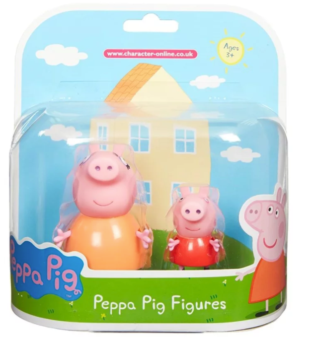 Peppa Pig -personages, Daddy Pig en George