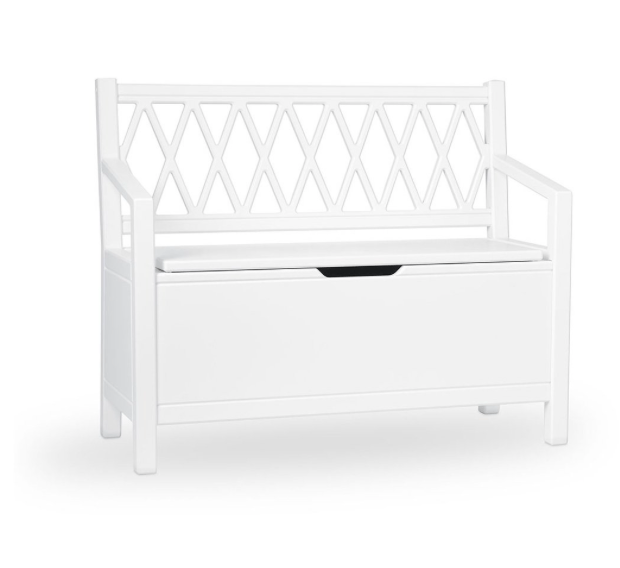 Harlequin Children's Bench, wit