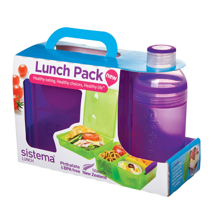 Lunchbox set, paars