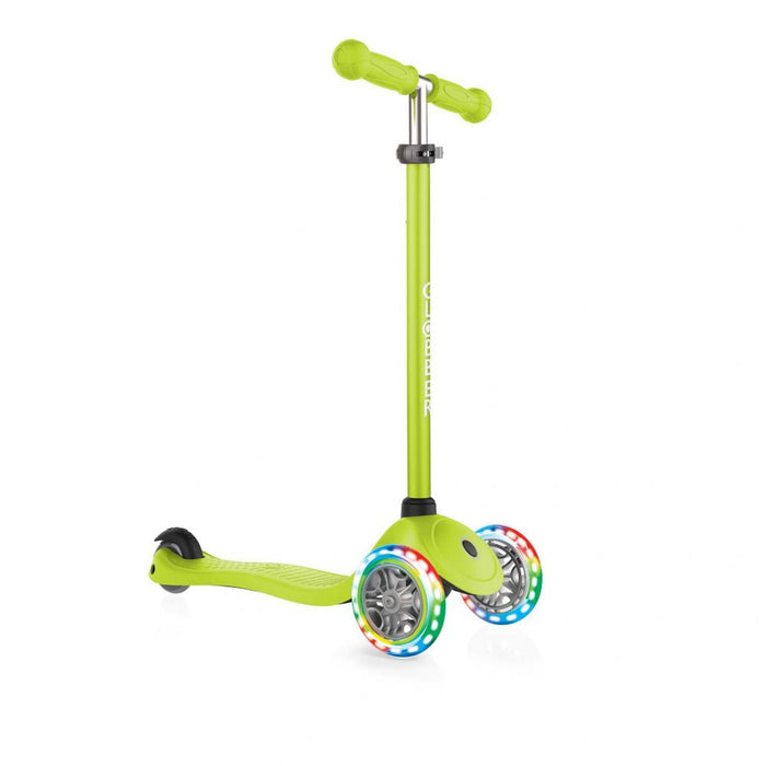 Scooter voor kinderen met LED -licht, primo - limoengroen