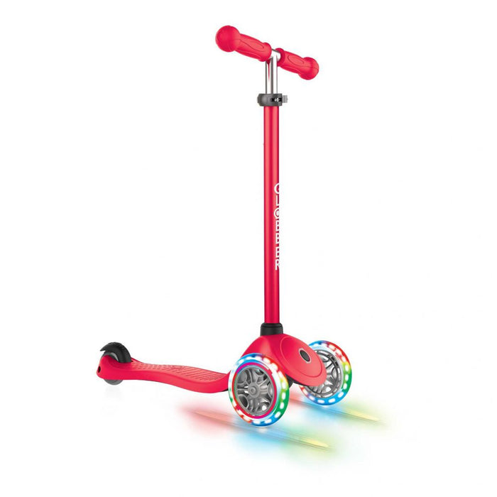 Scooter voor kinderen met LED -licht, primo - rood