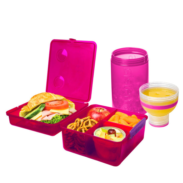 Lunchbox set, paars