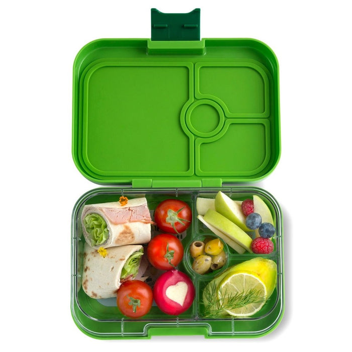 Lunchbox - Bike Race (4 compartimenten), Avocado Green (levering: week 6)