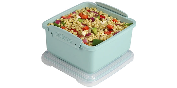 Lunchbox incl. bestek - mint