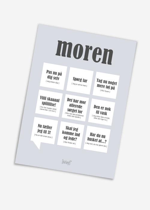 De moeder, A5 -kaart