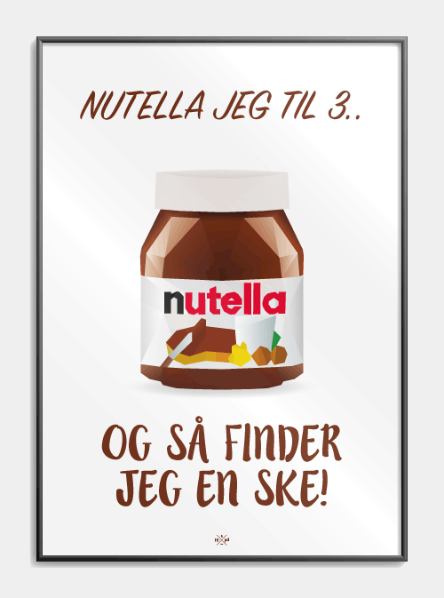 Nutella I tot 3 Poster, S (29,7x42, A3)