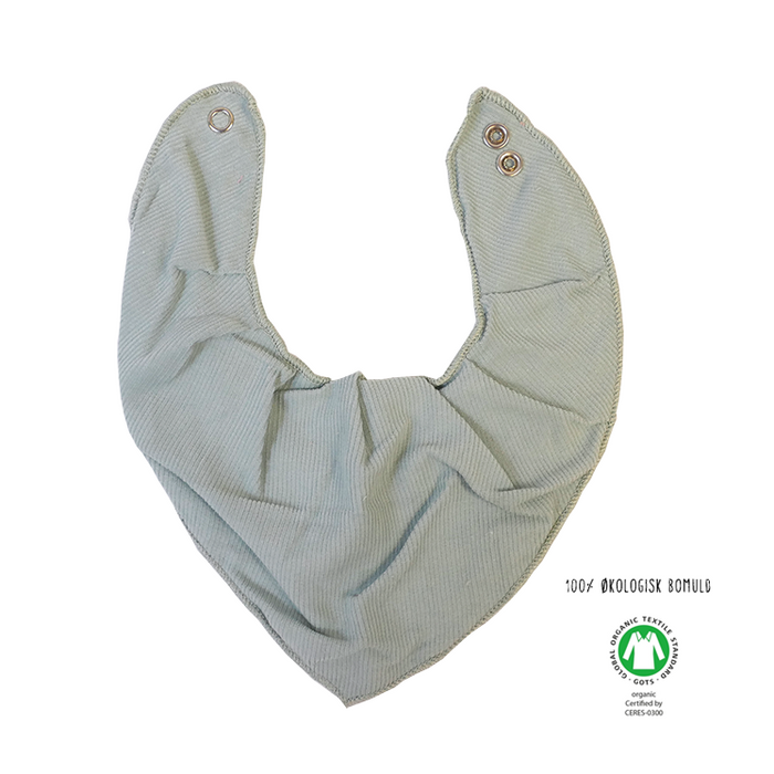 Organic Bandana Bib, Mint