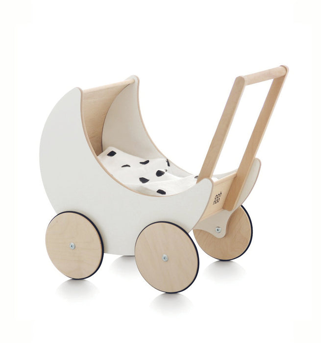 Doll Pram, wit