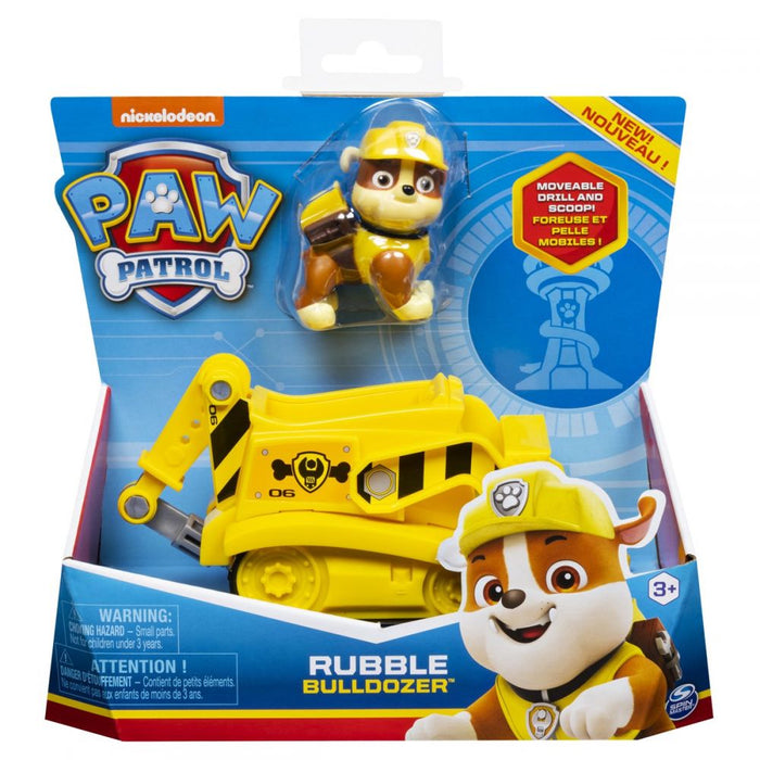 Paw Patrol Basic Vehicles - Puin en Bulldozer