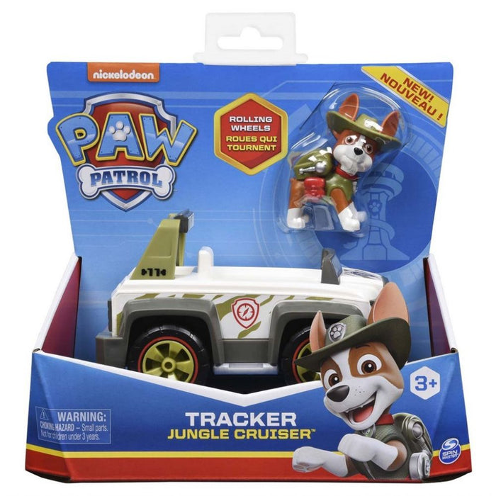 Paw Patrol Basic Vehicles - Tracker en Jungle Cruiser