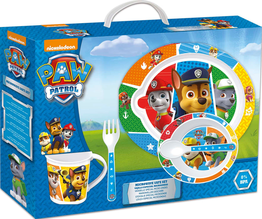 Paw Patrol micro dinerset