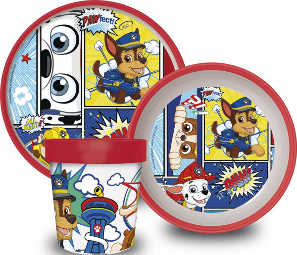 Paw Patrol Dinner Set