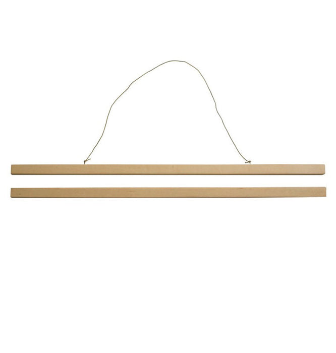 Houten posterhanger