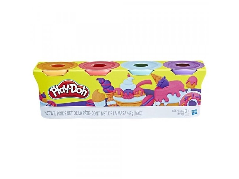 Play -doh, 4 emmers - pastelmix