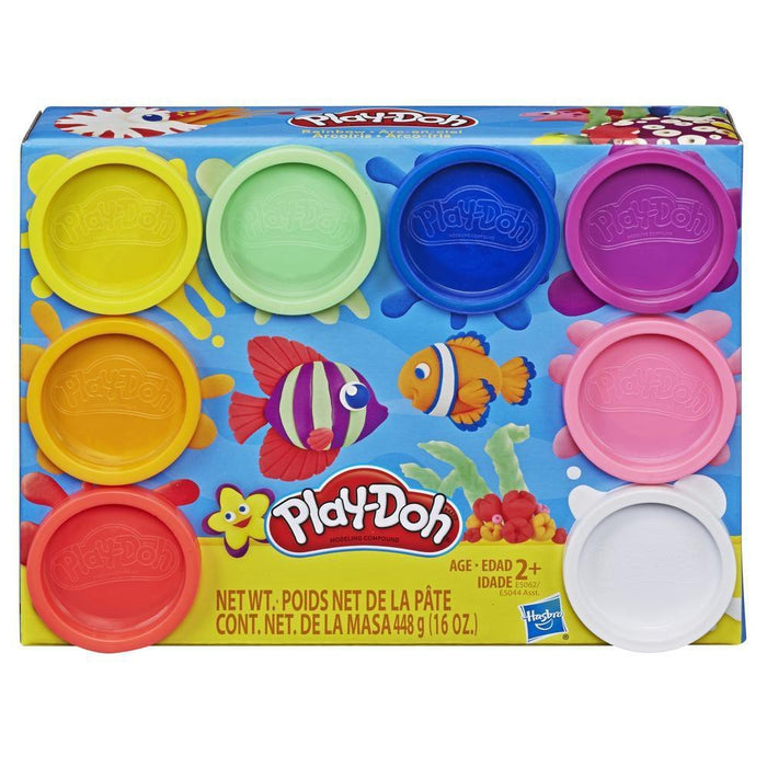 Play -doh - Rainbow -pakket met 8 emmers