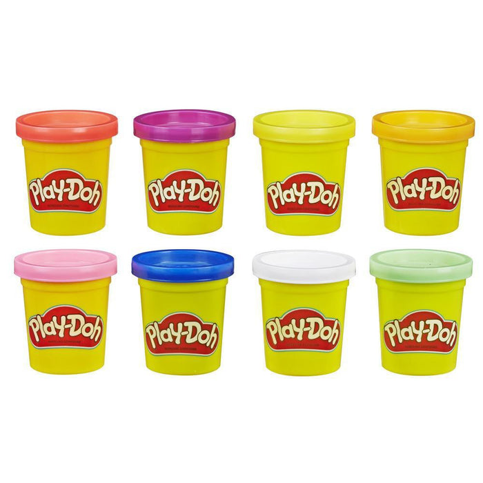 Play -doh - Rainbow -pakket met 8 emmers