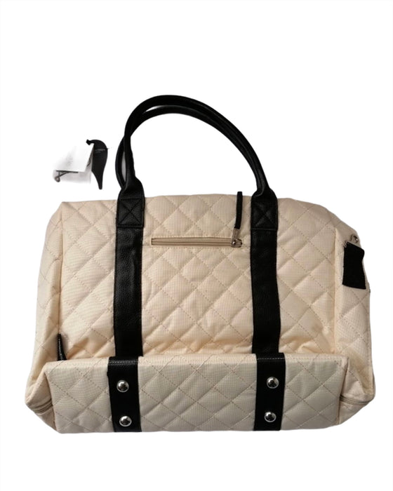 Puzzle tas, licht beige