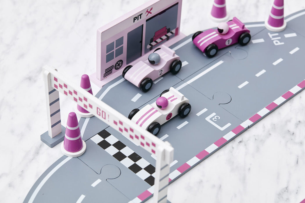 Racing Auto Set, roze