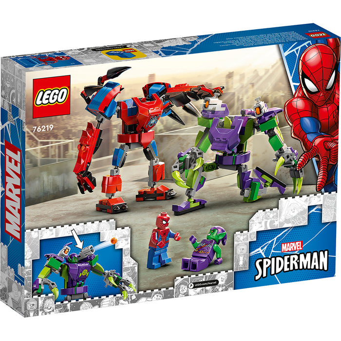 Robot Battle - Spiderman en Green Goblins Mech