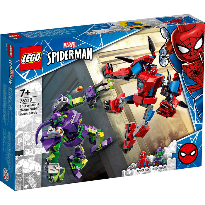 Robot Battle - Spiderman en Green Goblins Mech