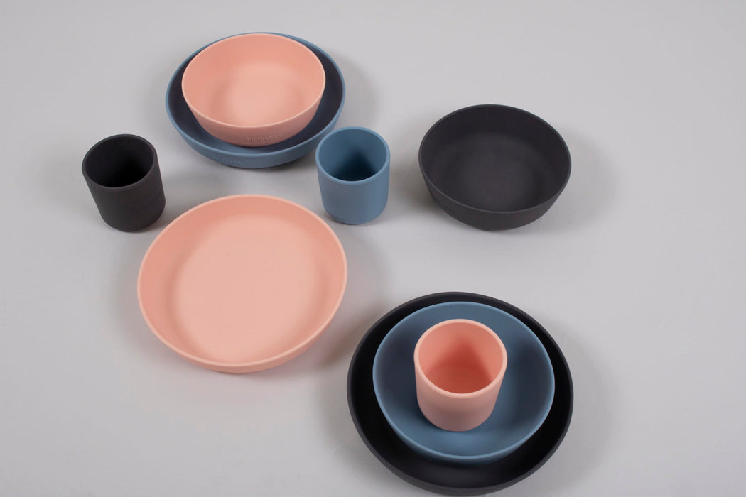 Silicone Dining Set - Peach