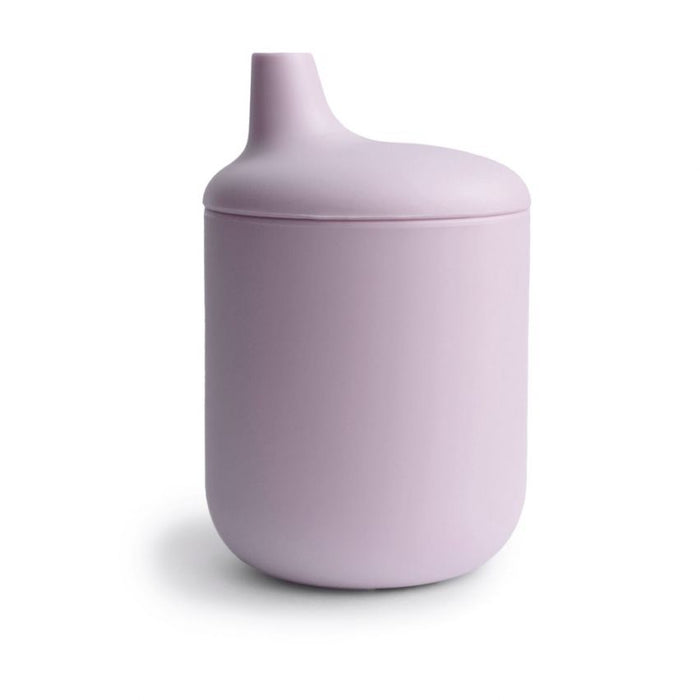 Silicone Baby Cup - zachte lila