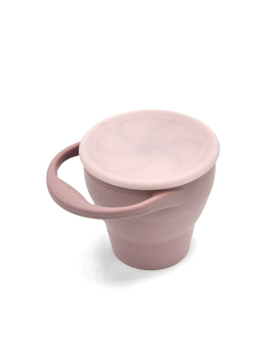 Silicone Snack Cup, Dusty Mauve