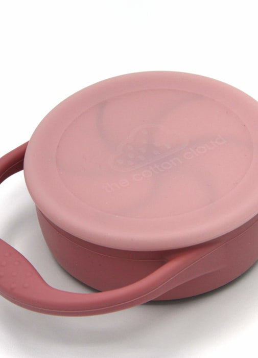 Silicone Snack Cup, Wild Rose