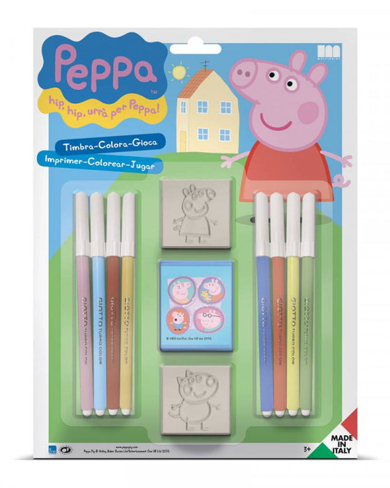 2 Peppa Pig -postzegels