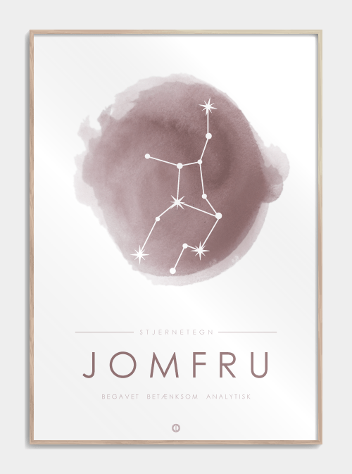 Constellation Poster - Virgin, M (50x70, B2)