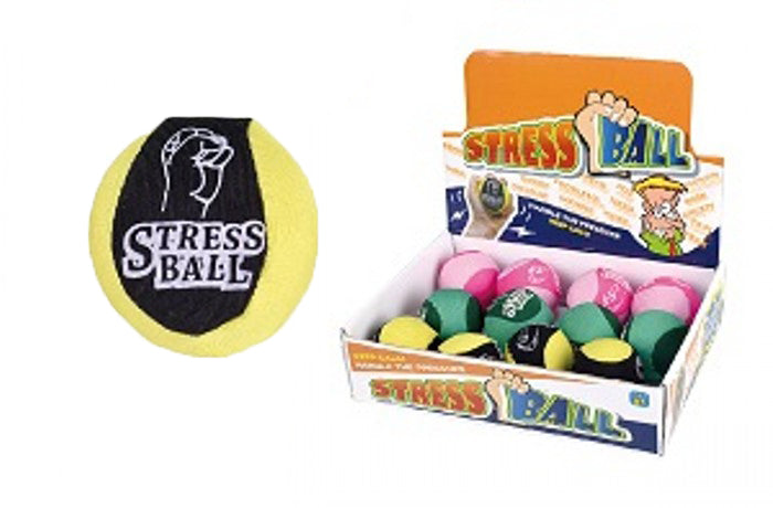 Stressbal, geel